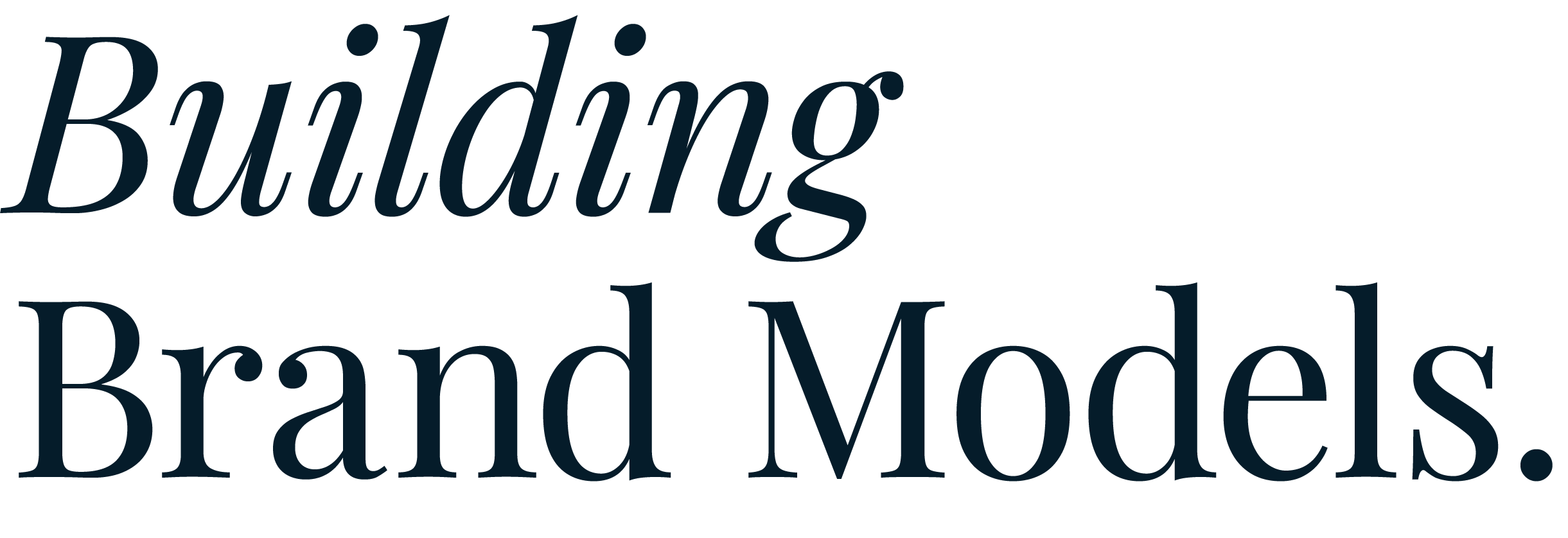 BUILDING BRAND MODELS